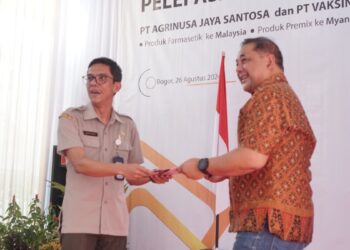 Vaksindo & AJS Lepas Ekspor Vaksin  dan Obat-Obatan Hewan Senilai 22 Milyar