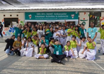 Partisipasi Relawan Hana Bank dan HFG Smart Ambasador dalam Global CSR Orientations Day
