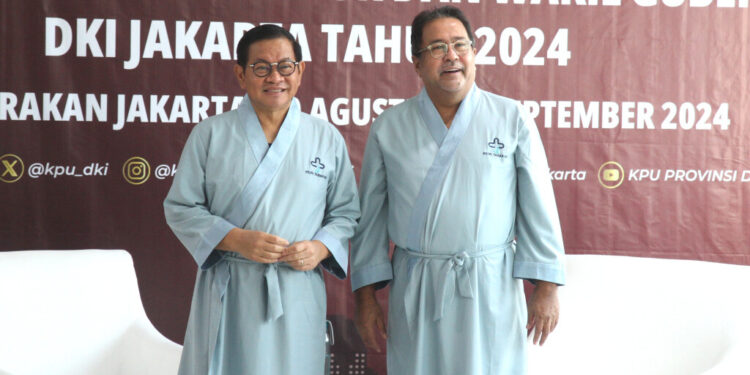 Pramono Anung dan Rano Karno Jalani Tes Kesehatan