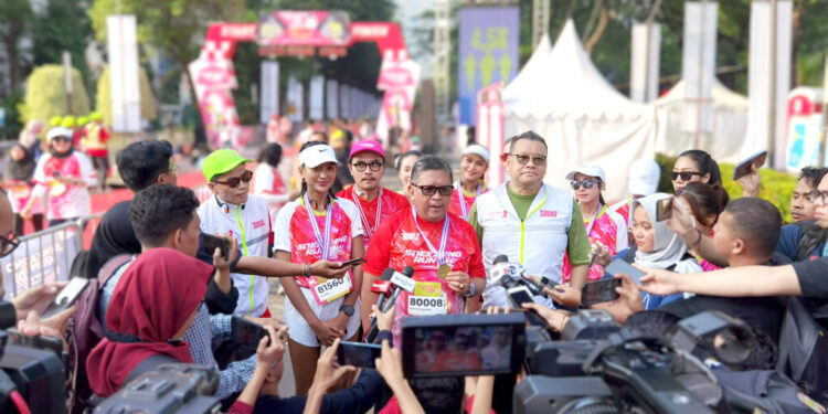 Cerita Pengalaman Para Jurnalis Ikut Meriahkan Soekarno Run 2024 yang digelar PDIP di GBK Senayan