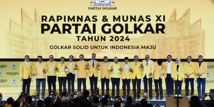 Plt Ketua Umum Partai Golkar, Agus Gumiwang Kartasasmita, Buka Rapimnas dan Munas