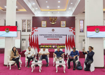 Sosialisasi Capaian Penanganan Kemiskinan Ekstrem