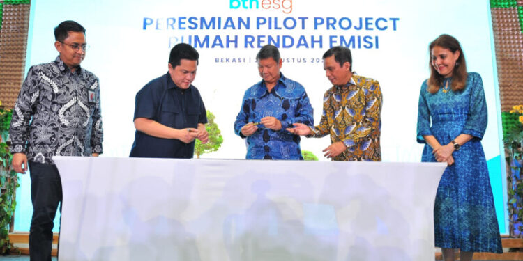 BTN Siapkan Pembiayaan 150.000 Rumah Rendah Rendah Emisi