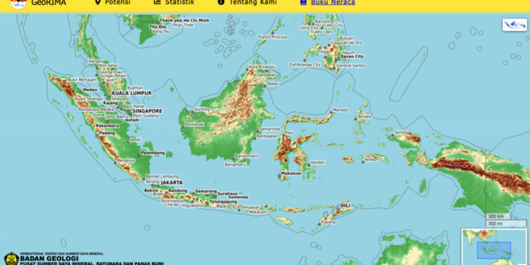 Badan Geologi Kementerian ESDM Luncurkan Aplikasi GeoRIMA untuk Investasi Pertambangan