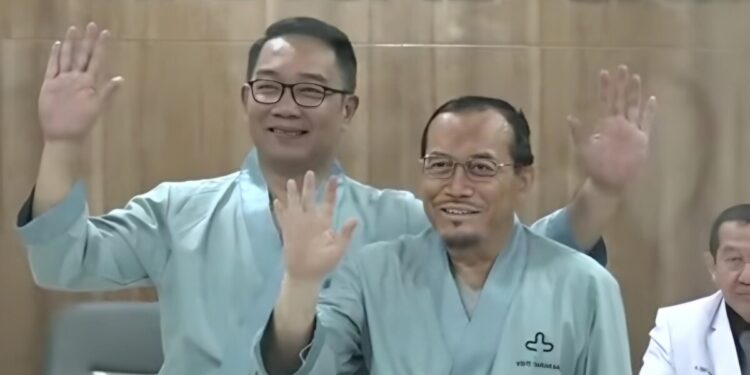 Ridwan Kamil dan Suswono Jalani Pemeriksaan Kesehatan, Sampaikan Pesan Sehat untuk Jakarta