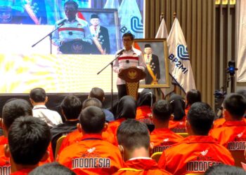 BP2MI Lepas 582 PMI dengan Semangat Merah Putih