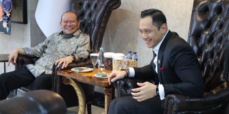 Jadi Narasumber Utama Disertasi Doktor, AHY Puji Pemikiran Fundamental Ketua DPD RI