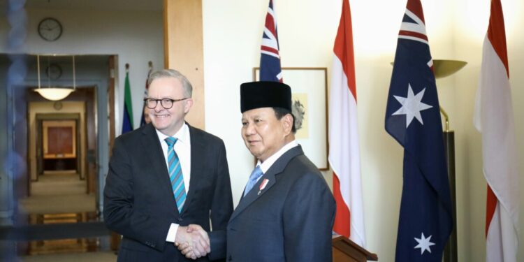 Prabowo Bertemu PM Australia, Bahas Tantangan Regional dan Latihan Bersama
