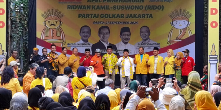 Apel Pemenangan Ridwan Kamil-Suswono: Golkar Jakarta Siap All Out Menangkan RIDO di Pilkada Jakarta 2024