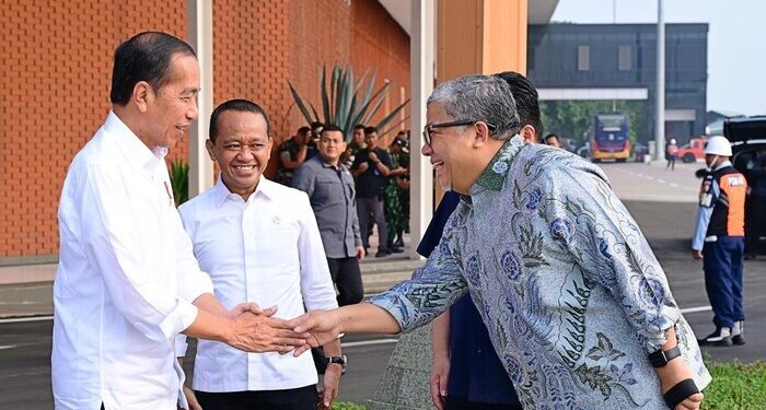 Fahri Hamzah Hadir di Peresmian Smelter PT Amman Mineral, Bahlil Lahadalia Singgung Kemungkinan Bergabung ke Golkar