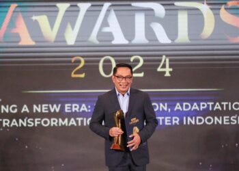 Ridwan Kamil Sabet Penghargaan Tokoh Arsitektur Kota