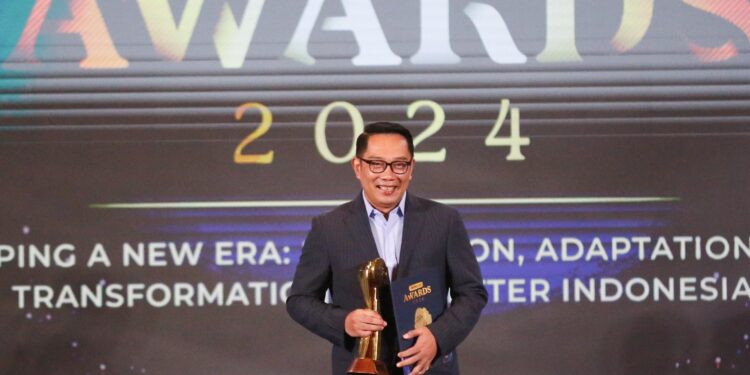 Ridwan Kamil Sabet Penghargaan Tokoh Arsitektur Kota