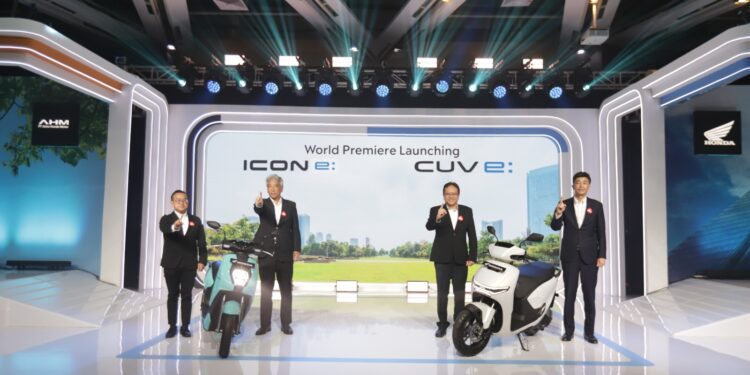 AHM Luncurkan Honda ICON e: dan CUV e: