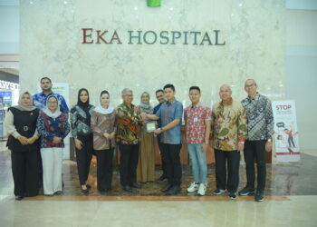 Layani Anggota DPR, BURT Tinjau Fasilitas Jamkestama di RSUD Eka Hospital