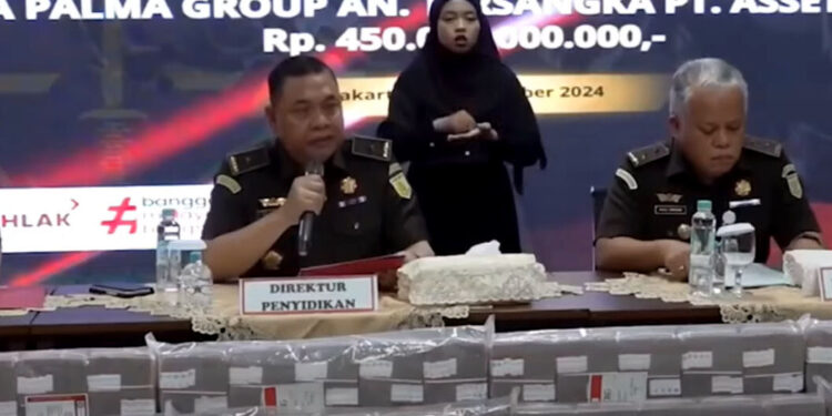 Kejaksaan Agung Sita Rp 450 Miliar