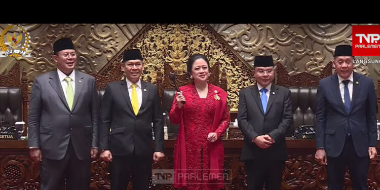 Puan Maharani Resmi Jadi Ketua DPR RI, Dasco, Adies, Saan dan Cucun