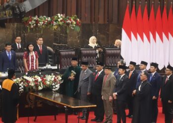 Ahmad Muzani Resmi Dilantik Sebagai Ketua MPR RI Periode 2024-2029