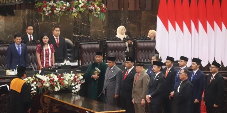 Ahmad Muzani Resmi Dilantik Sebagai Ketua MPR RI Periode 2024-2029