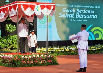 Peringatan HKN ke-60: Menkes Budi Gunadi Sadikin Sebut Kesehatan Prioritas Utama Pemerintah Prabowo