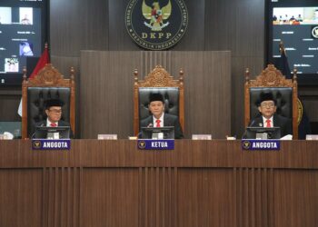 DKPP Jatuhkan Sanksi Peringatan Keras pada Tiga Penyelenggara Pemilu