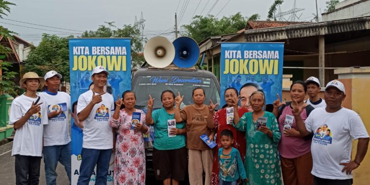 Altas Pemalang Gelar Woro – woro, Ajak Coblos Gubernur dan Wakil Gubernur Jateng Pilihan Jokowi