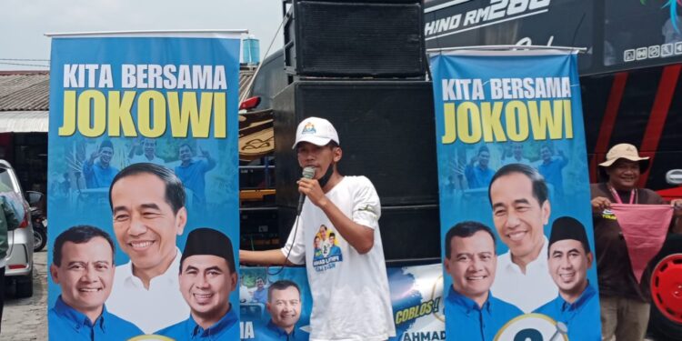 Altas Kota Surakarta Adakan Woro – woro, Ajak Masyarakat Coblos Luthfi – Taj Yasin Ikuti Pilihan Jokowi