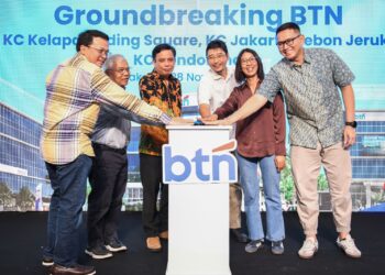 Berikan Pelayanan Terbaik, BTN  Groundbreaking Tiga Kantor Cabang di Jakarta