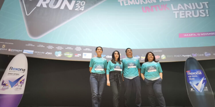 Rexona Run 2024: Ajak Ribuan Peserta Menemukan Alasan untuk Terus Bergerak dengan Semangat #LanjutTerus