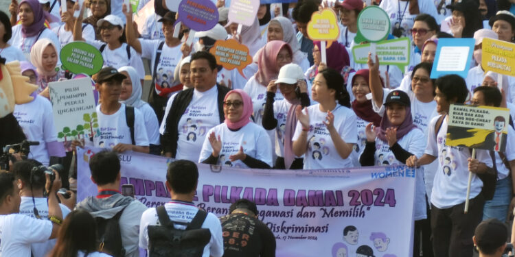 Bawaslu RI Kampanyekan Pilkada Damai 2024: Perempuan Berani Mengawasi dan Memilih