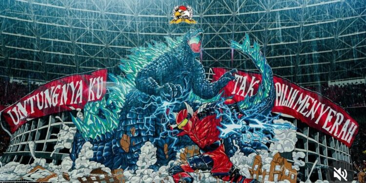 Dukungan Spektakuler Suporter Ultras Garuda dan LGI di Tengah Kekalahan Indonesia dari Jepang