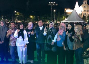 Pasha Ungu Guncang Parepare dalam Tasyakuran Nurdin Halid, 10 Warga Beruntung Dapat Hadiah Umroh