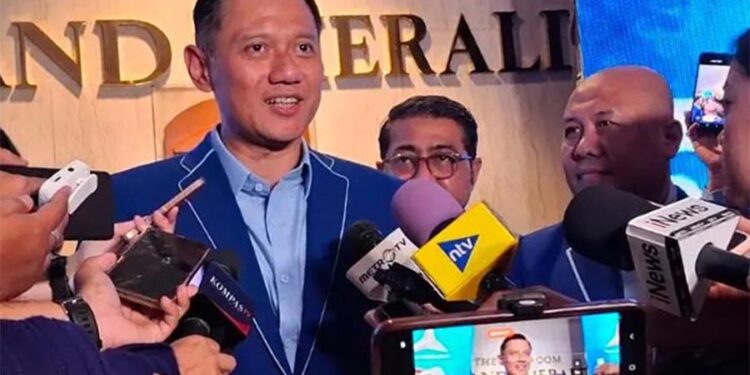 AHY Perkenalkan Menteri PU Dody Hanggodo sebagai Kader Baru Partai Demokrat di Bimteknas Nasional