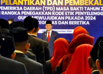 DKPP Lantik TPD Sebagai Garda Depan untuk Awasi Pelanggaran Etik di Pilkada 2024