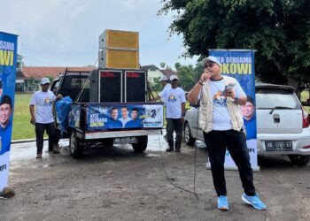 Relawan Muda Altas Sragen Bikin Woro – woro Jateng Bersama Jokowi