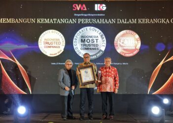 bank bjb Raih Predikat “Most Trusted” di Indonesia Good Corporate Governance Award 2024