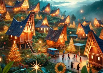 PLN Hadirkan Terang di 14 Desa Tana Toraja, Warga Sambut Natal dengan Sukacita