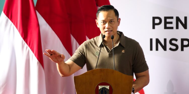 AHY Usulan Pagu Anggaran 2024 Meningkat, Ditargetkan Dapatkan Rp503 Miliar