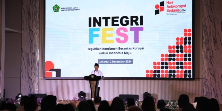 Menag Nasaruddin Tegaskan Komitmen Antikorupsi, Seluruh Pejabat Kemenag Wajib Beri Teladan