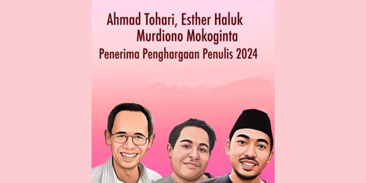 Ahmad Tohari, Esther Haluk dan Murdiono Mokoginta Penerima Penghargaan Penulis 2024