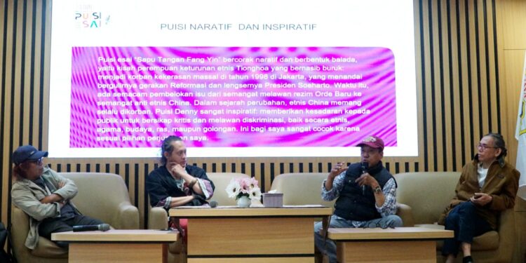 Denny JA: Puisi Esai Sangat Potensial untuk Alih Wahana ke Teater, Film, dan Karya Seni Lain