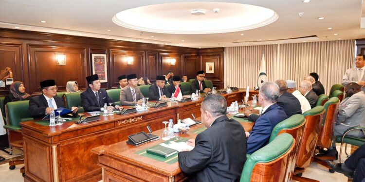 Ketua MPR RI Temui Sekjen OKI di Jeddah, Bahas Dukungan Indonesia untuk Palestina