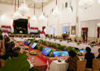 Prabowo Bertemu Pimpinan Perusahaan AS di Istana, Puji Kinerja Kabinet