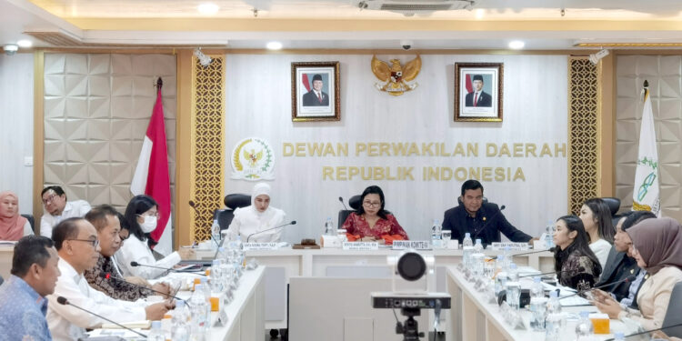 Rapat Kerja bersama Komite IV Dewan Perwakilan Daerah (DPD) RI dengan Kemenkop