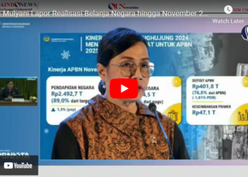 Sri Mulyani Lapor Realisasi Belanja Negara hingga November 2024: Capai Rp2.894,5 Triliun
