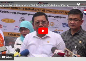 Bapanas Soroti Pemenuhan Gizi Pengungsi Kebakaran Kemayoran, Jakarta Pusat