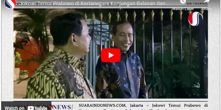 Jokowi Temui Prabowo di Kertanegara: Kunjungan Balasan dan Obrolan Santai