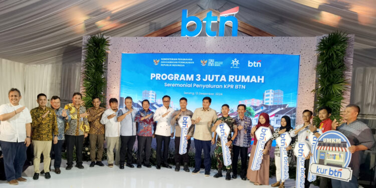 BTN Dukung Program Perumahan Presiden Prabowo dengan Penyaluran KPR 30.000 Unit