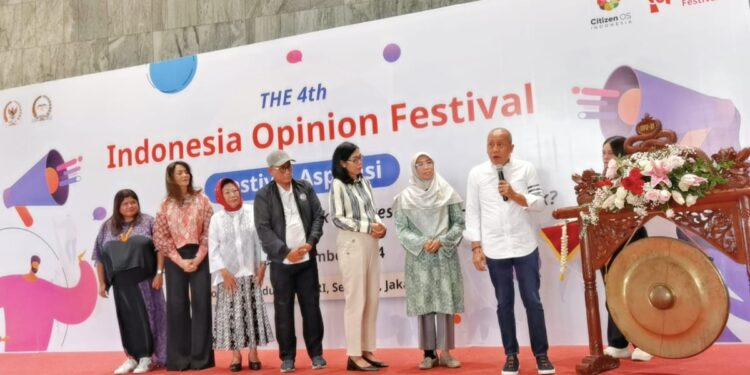 Indonesia Opinion Festival 2024 di Gedung DPR RI
