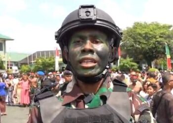 Joni, Bocah Viral Panjat Tiang Bendera, Kini Resmi Jadi Bintara TNI AD