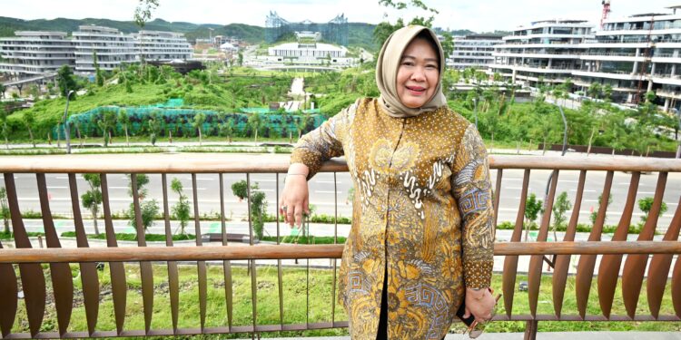 Dampingi Pimpinan MPR Kunjungi IKN, Siti Fauziah Sebut Setjen MPR Dukung Percepatan Ibu Kota Baru